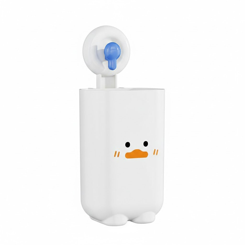 Suction Cup Wall-Mounted Utensil Holder